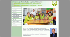 Desktop Screenshot of praxis-klaubert.de