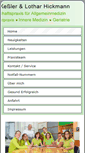 Mobile Screenshot of praxis-klaubert.de